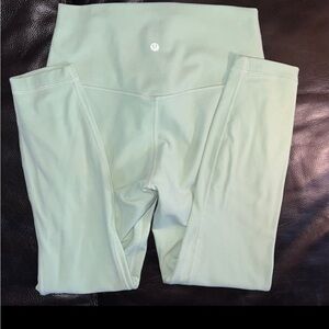Lululemon Cropped Mint 25” Leggings 8